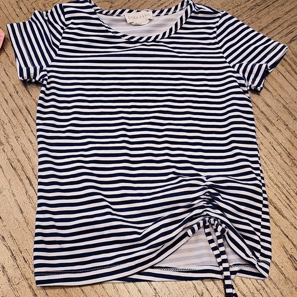Pink Tie-Dye and Striped T-Shirt Bundle Size 5 - Picture 8 of 14